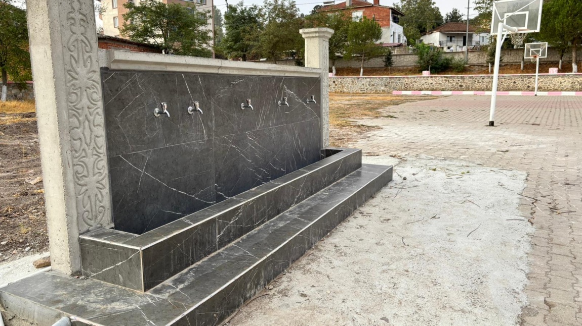 Okul Bahçemize Çeşme Projemiz Tamamlandı